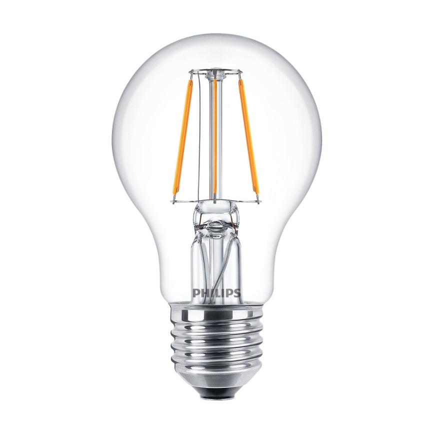 KOMPLET 2x LED sijalice VINTAGE Philips A60 E27/4,3W/230V 2700K