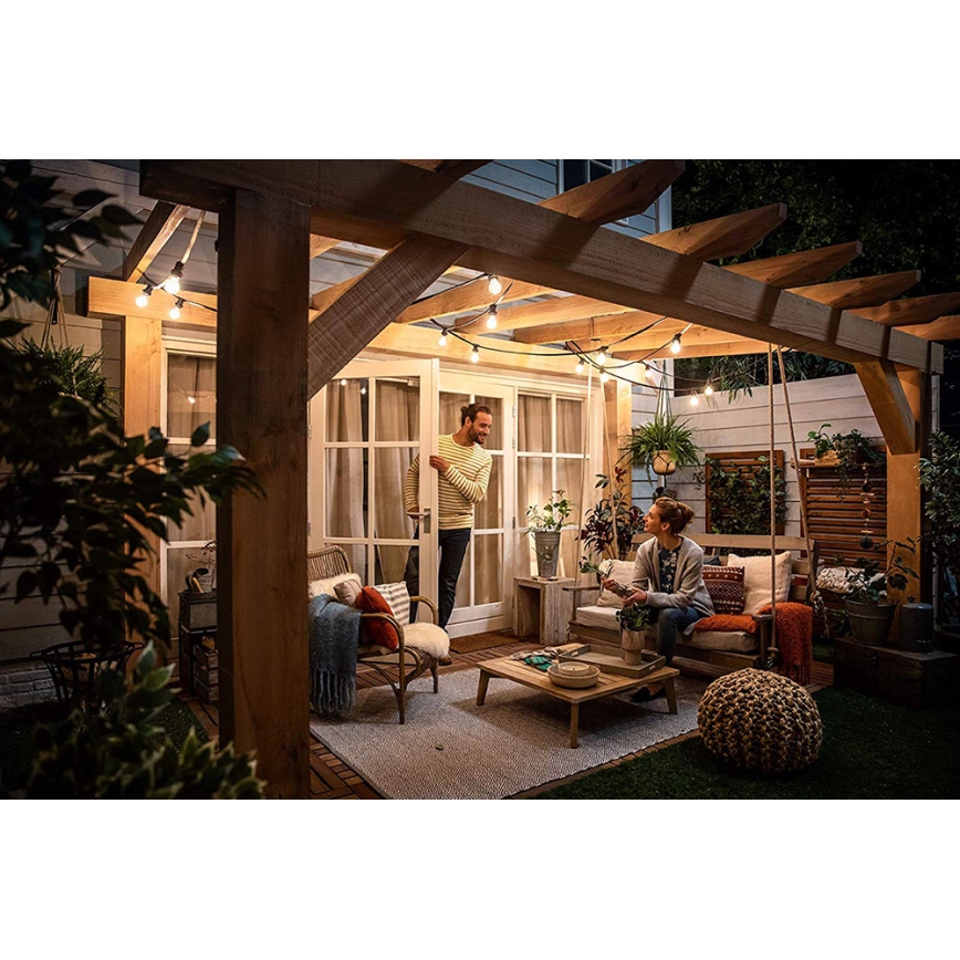 Komplet 2x LED sijalice VINTAGE Philips E27/7W/230V 2700K