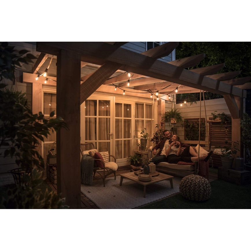 Komplet 2x LED sijalice VINTAGE Philips E27/7W/230V 2700K