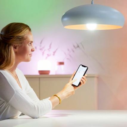 Komplet 2x LED prigušiva sijalica A60 E27/9W/230V 2700K Wi-Fi + daljinski upravljač - WiZ