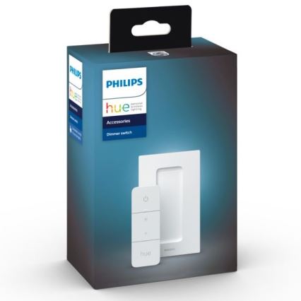 Komplet 2x LED prigušiva sijalica Philips Hue WHITE AMBIANCE GU10/4,2W/230V 2200-6500K + prekidač za prigušivanje