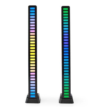 Komplet 2x RGB LED punjivih stolnih lampi, 250 mAh