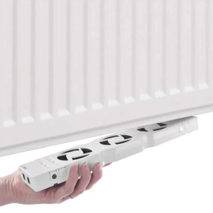 Komplet 2x ventilatora za grejanje 5/230V, beo