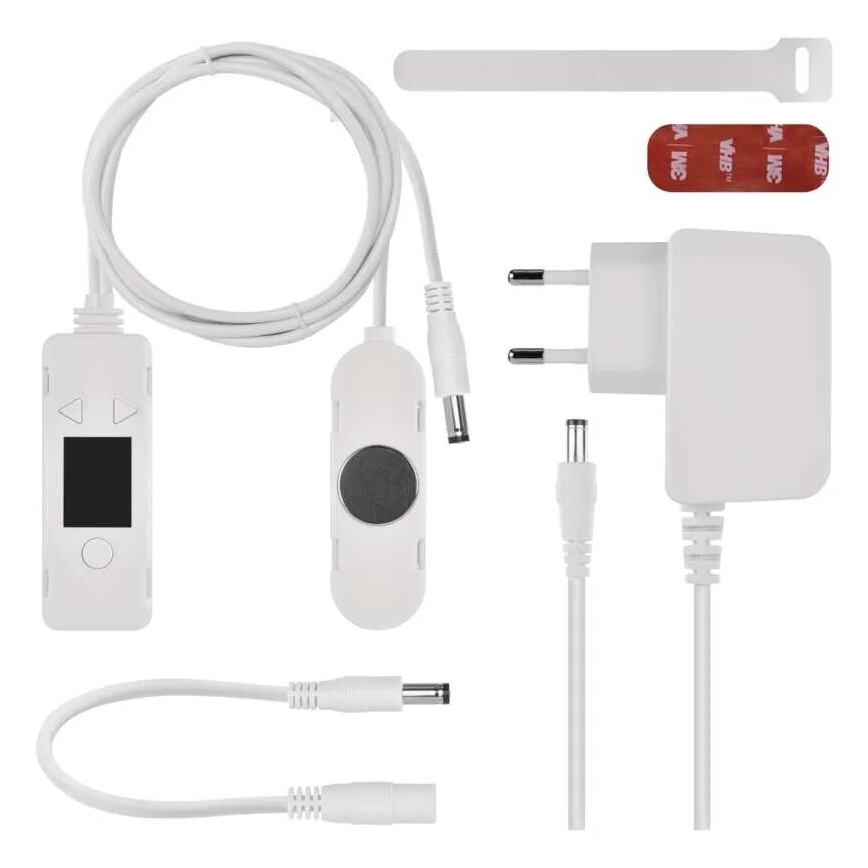 Komplet 2x ventilatora za grejanje 5/230V, beo