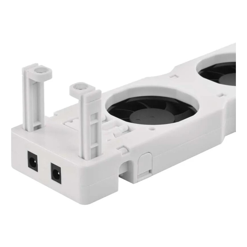 Komplet 2x ventilatora za grejanje 5/230V, beo