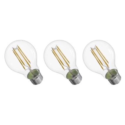 Komplet 3x LED filament sijalica A60 E27/3,8W/230V 2700K Energetska klasa A