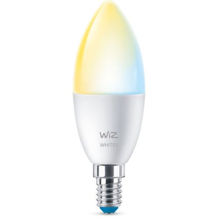 Komplet 3x LED prigušiva sijalica C37 E14/4,9W/230V 2700-6500K CRI 90 Wi-Fi - WiZ