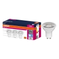 Komplet 3x LED reflektorska sijalica PAR16 GU10/6,9W/230V 4000K 60° - Osram