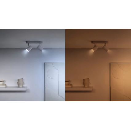 Komplet 3x LED RGBW prigušiva sijalica PAR16 GU10/4,7W/230V 2200-6500K Wi-Fi - WiZ
