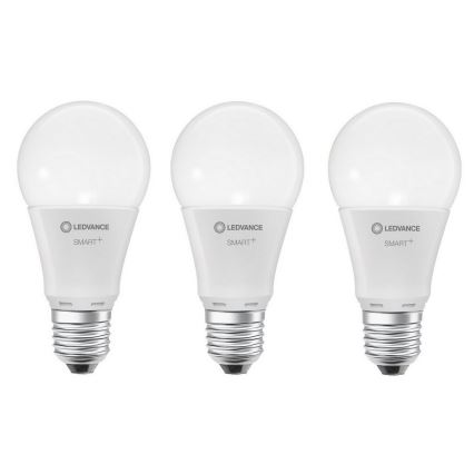 KOMPLET 3x LED RGBW prigušiva sijalica SMART+ E27/9,5W/230V 2700K-6500K Wi-Fi - Ledvance