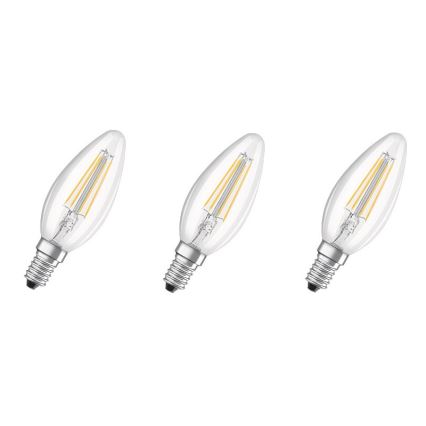 Komplet 3x LED sijalica BASE VINTAGE B40 E14/4W/230V 4000K – Osram