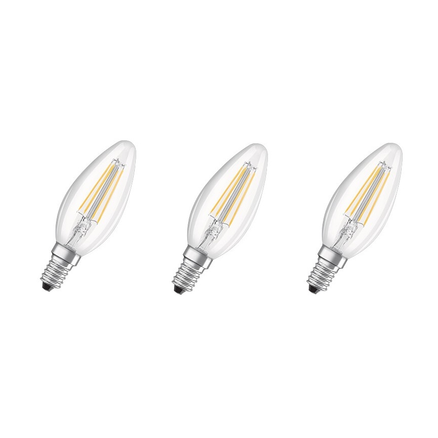 Komplet 3x LED sijalica BASE VINTAGE B40 E14/4W/230V 4000K – Osram