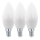 Komplet 3x LED sijalica C37 E14/6W/230V 3000K - Eglo 12884
