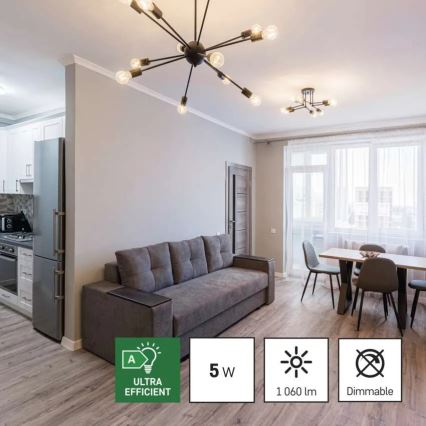 Komplet 3x LED sijalica FILAMENT A60 E27/5W/230V 2700K Energetska klasa A