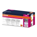 Komplet 3x LED sijalica PAR16 GU10/4,5W/230V 6500K 120° - Osram