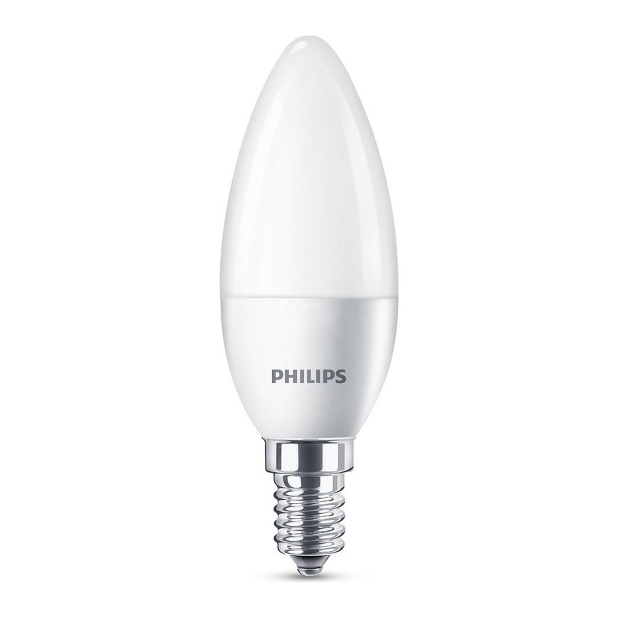 Komplet 3x LED sijalica Philips B35 E14/5,5W/230V 2700K