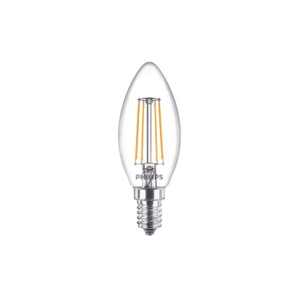 Komplet 4x LED sijalica VINTAGE Philips B35 14/4,3W/230V 2700K