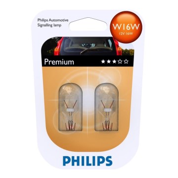 Komplet od 2 automobilske sijalice Philips VISION 12067B2 W16W W2,1x9,5d/16W/12V