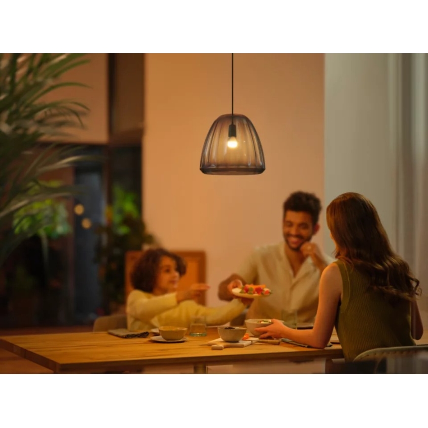 KOMPLET 2x LED prigušiva sijalica Philips Hue WHITE AMBIANCE P45 E14/5,1W/230V 2200-6500K