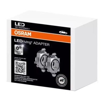 Komplet od 2 LEDriving H7 adaptera - Osram