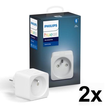 Komplet od 2 Philips Hue Smart Plug pametne utičnice