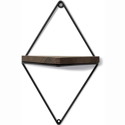 Komplet od 2 zidne police od smreke