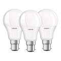 Komplet od 3 LED sijalice B22d/8,5W/230V, 4000K – Osram