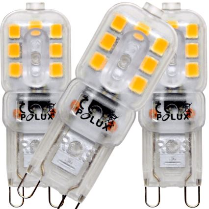 Komplet od 3 LED sijalice G9/2,5W/230V 3000K
