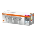 Komplet od 3 LED sijalice PAR16 GU10/6,9W/230V 6500K - Osram