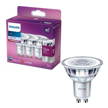 Komplet od 3 LED sijalice Philips PAR16 GU10/3,5W/230V 4000K