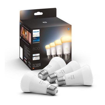 Komplet od 4 prigušiva LED sijalica Philips Hue WHITE AMBIANCE E27/6W/230V 2200-6500K
