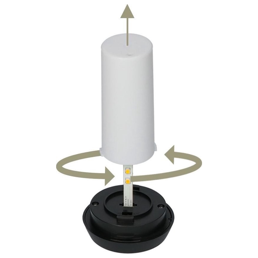 Komplet od 4 solarne LED svetiljke 4xLED/3,6V 1xAAA IP44 100 mAh