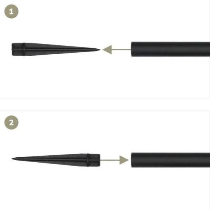 Komplet od 4 solarne LED svetiljke 4xLED/3,6V 1xAAA IP44 100 mAh