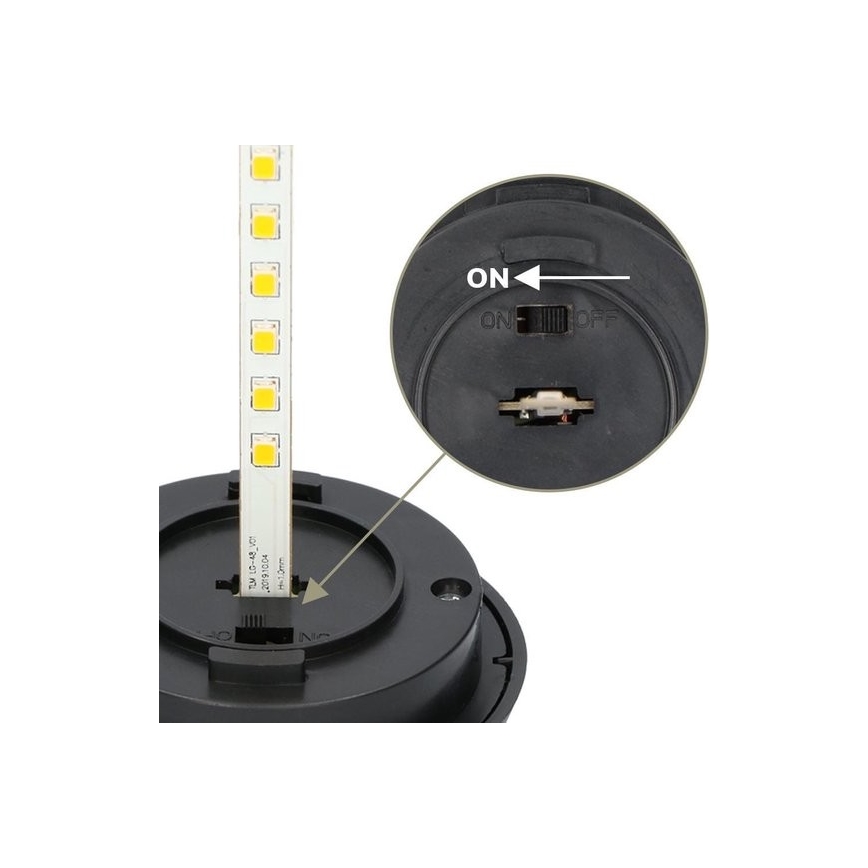 Komplet od 4 solarne LED svetiljke 4xLED/3,6V 1xAAA IP44 100 mAh