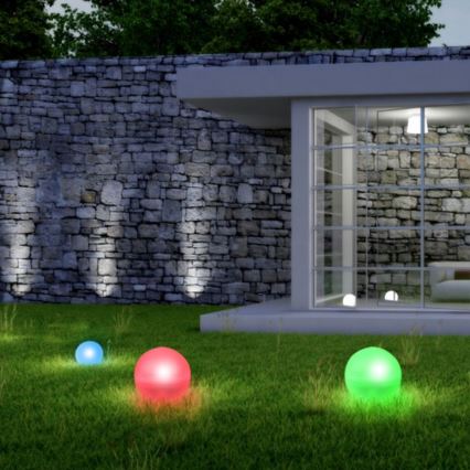Komplet od 5 LED solarnih svetala LED/3,2V, višebojno