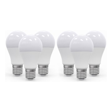 Komplet od 6 LED sijalica E27/10W/230V 2800K