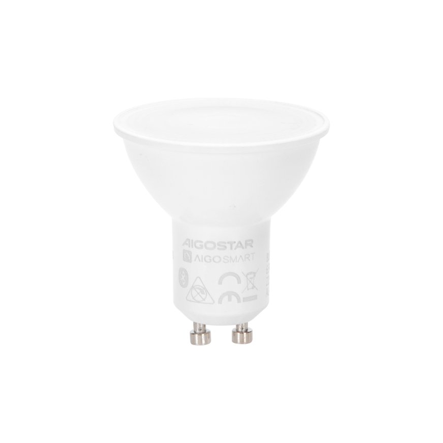 KOMPLET 6x LED RGBW prigušiva sijalica MESH GU10/6,5W/230V 2700-6500K Wi-Fi + daljinski upravljač - Aigostar
