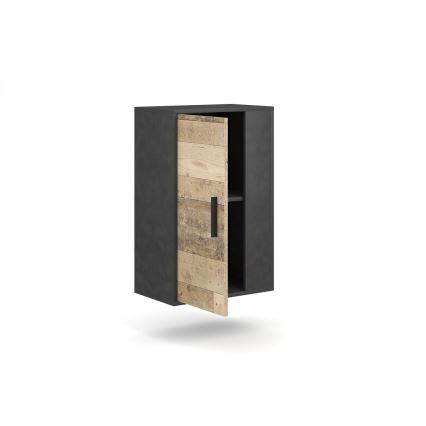 Komplet za dnevni boravak BRICK braon/crna