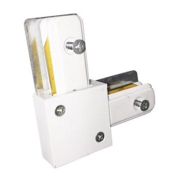 Konektor za svetiljke u šinskom sistemu CONNECTOR RS WHITE, tip L