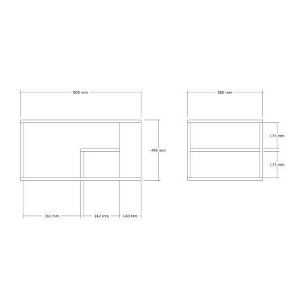Konferencijski sto JELIO, mramorni dekor, bež
