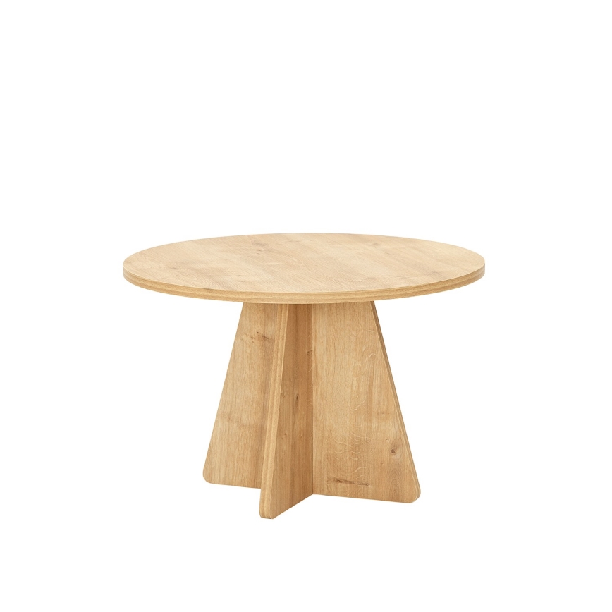 Konferencijski sto MUSHROOM 40x60 cm, hrast u safirnoj boji