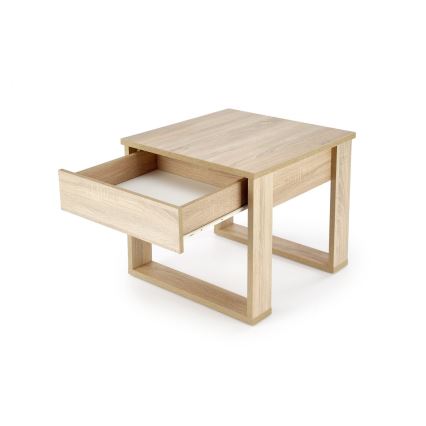 Konferencijski stolić sa fiokom NEA 52x60 cm hrast sonoma