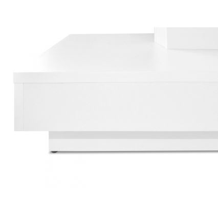 Konferencijski sto NENANI 34x70 cm bela/hrast wotan