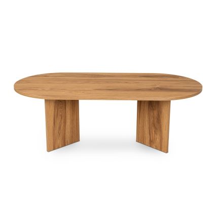 Konferencijski sto OVAL 60x120 cm braon