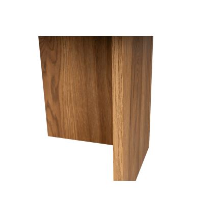 Konferencijski sto OVAL 60x120 cm braon