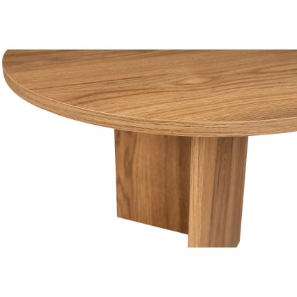 Konferencijski sto OVAL 60x120 cm braon