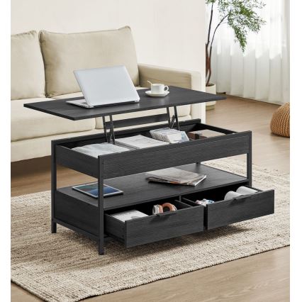 Konferencijski sto sa podiznom pločom NYRO, crni