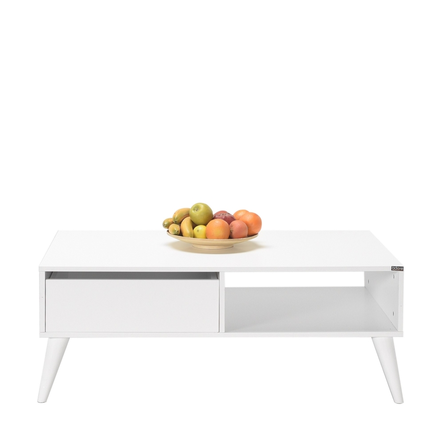 Konferencijski stočić 42x110 cm, beli