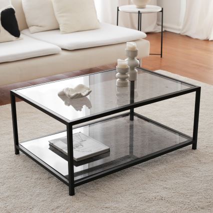 Konferencijski stočić ASTROSEHPA 40x90 cm, crni