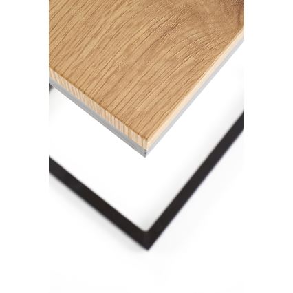 Konferencijski stočić AURIA hrast/crna